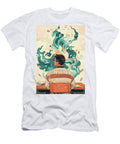 Contemplative Artist in Thoughtful Moment Rhys Jacobson T-Shirt