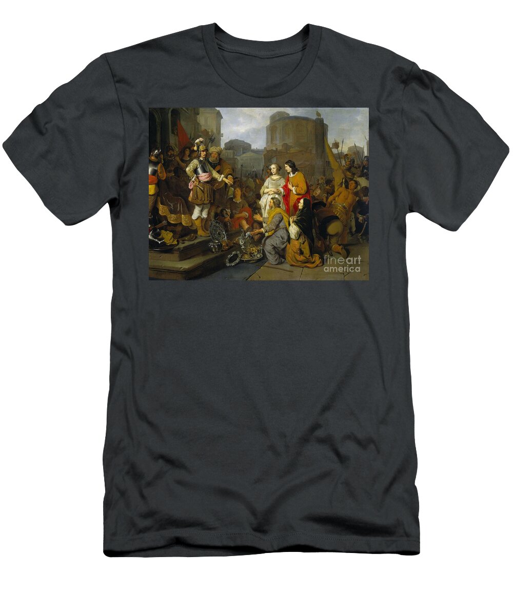 Continence of Scipio 1650 55 Gerbrandt Van Den Eeckhout T-Shirt