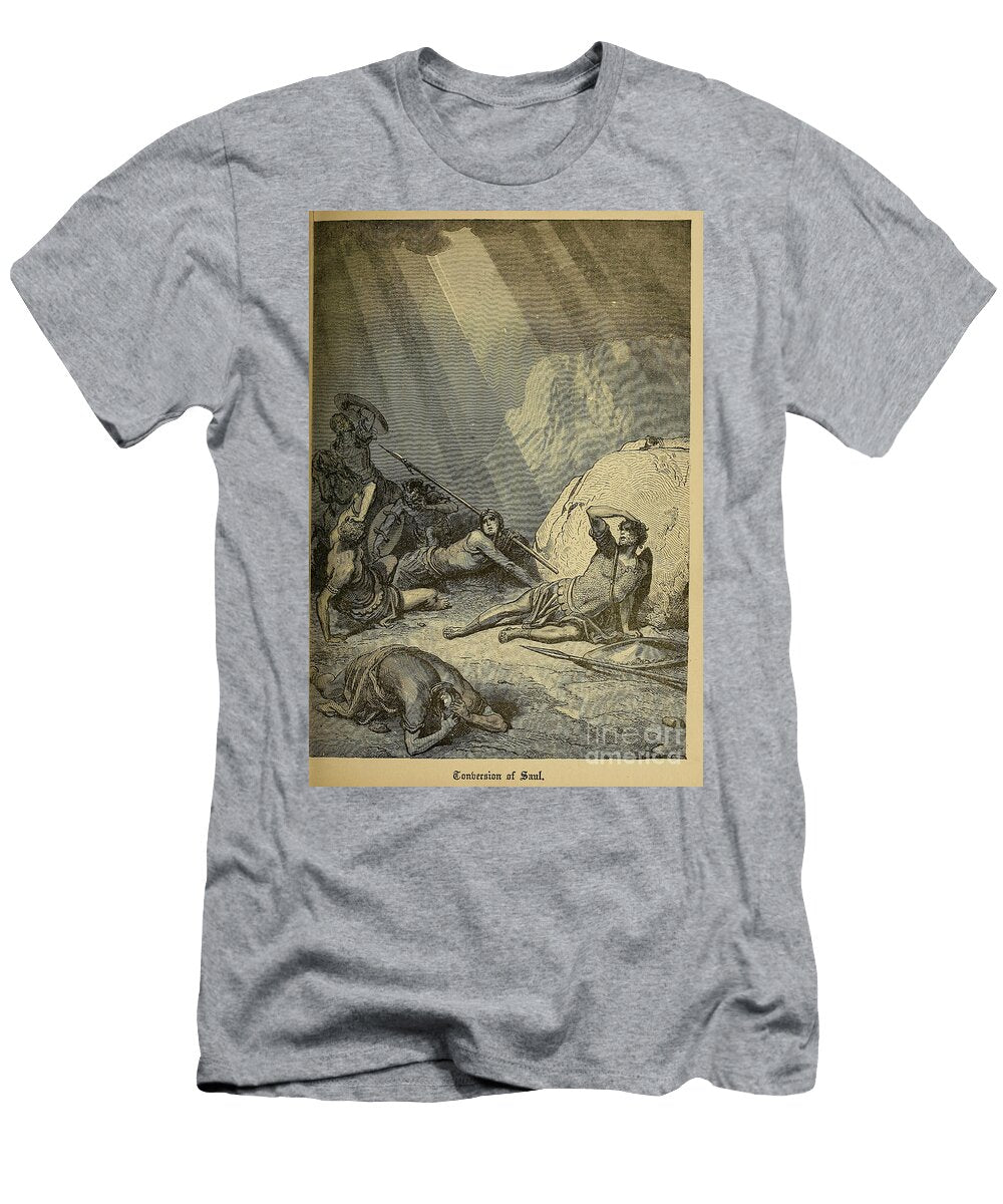 Conversion of Saul Paul the Apostle F1 Historic Illustrations T-Shirt