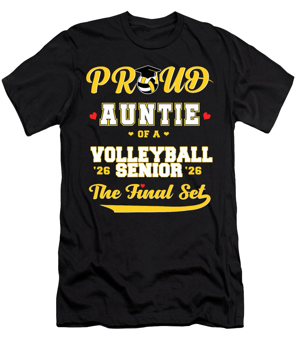 Cool Family 26 Graduation Volleyball Player Coami Tacti T-Shirt