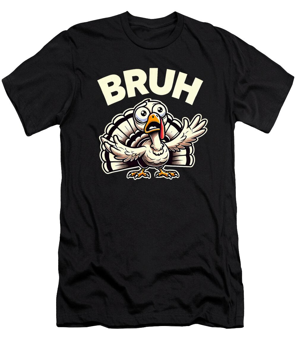 Cool Funny Thanksgiving Turkey Kids Boys Studi Alex T-Shirt