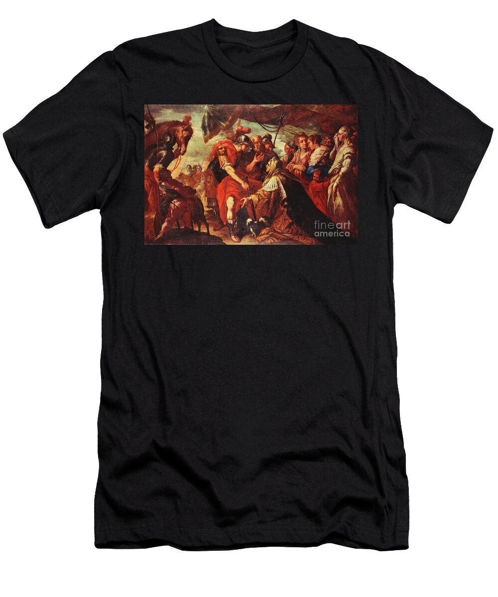Coriolanus Persuaded By His Family to Raise the Siege of Rome C1660 61 Filippo Abbiati T-Shirt