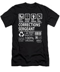 Corrections Sergeant Multitasking Job Title Gift Item Shi Hu Kang T-Shirt