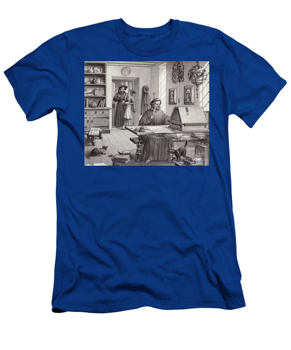Cosimo Medici Sitting in His Home in Florence Pat Nicolle T-Shirt