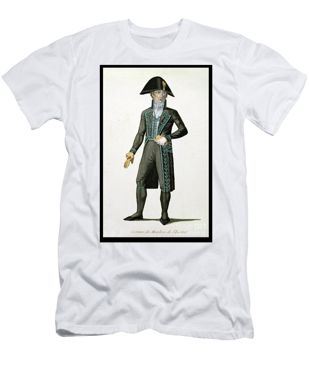 Costume of a Member of the Institut De France Engraved By Louis F Charon Circa 1802 10 Poisson T-Shirt