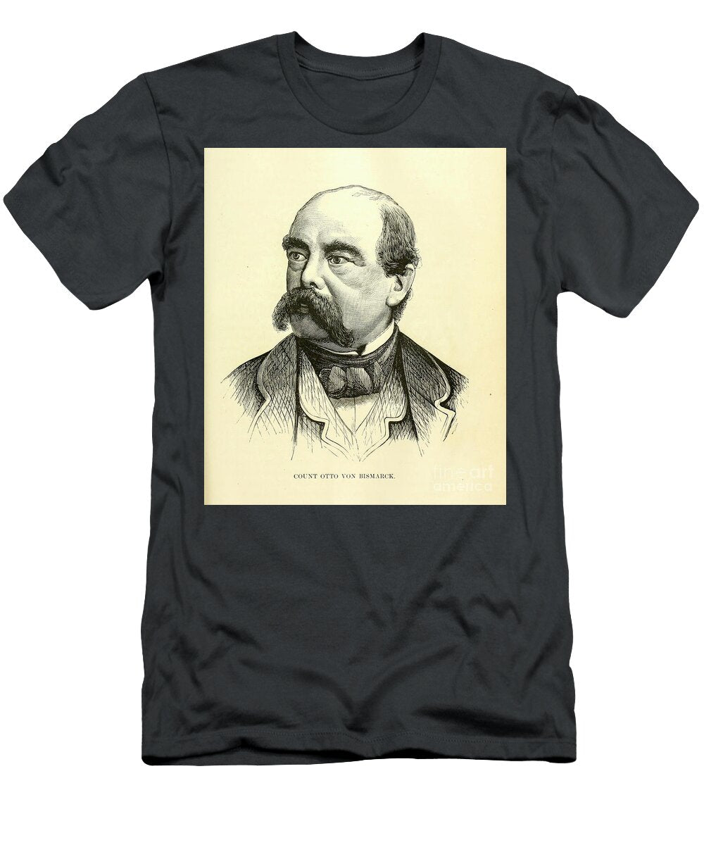 Count Otto Von Bismarck K Historic Illustrations T-Shirt