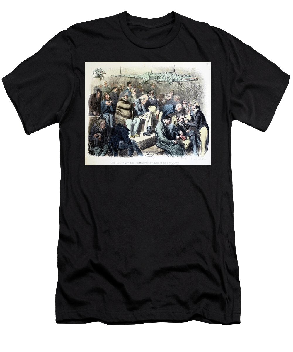Cours Danatomie Comparee Au Jardin Des Plantes Les Differents Publics De Paris 1854 Gustave Dore T-Shirt