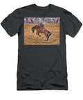 Cowboy Bronco Riding At the Rodeo Randy Steele T-Shirt