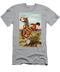 Cowboy on Bucking Horse Paul Gredo T-Shirt
