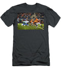 Cowboys and Broncos At the Line Mountain Dreams T-Shirt