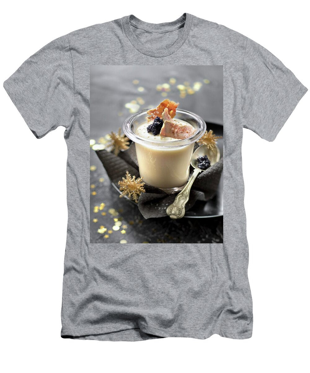Cream of Cauliflower Soup with Foie Gras Flakes and Lumpfish Roe Studio T-Shirt