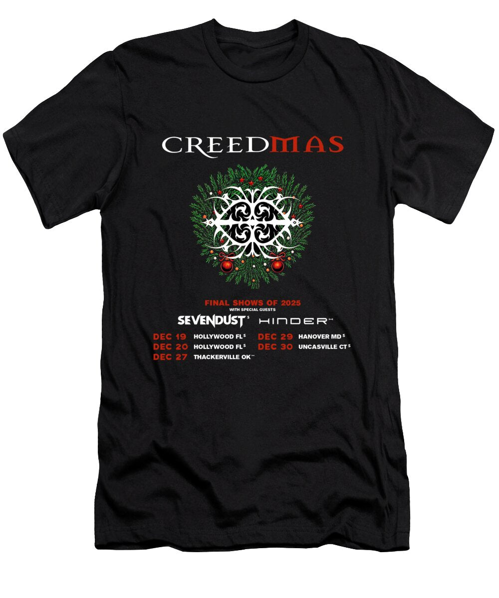 Creedmas 2025 Final Shows Date Aster Lilipani T-Shirt