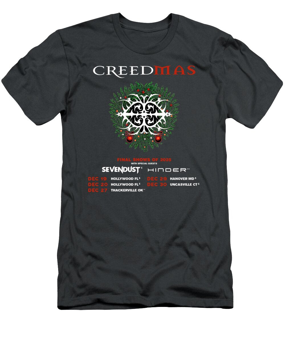 Creedmas Tour 2025 Date Cakrawala Darman Iswahyudi T-Shirt