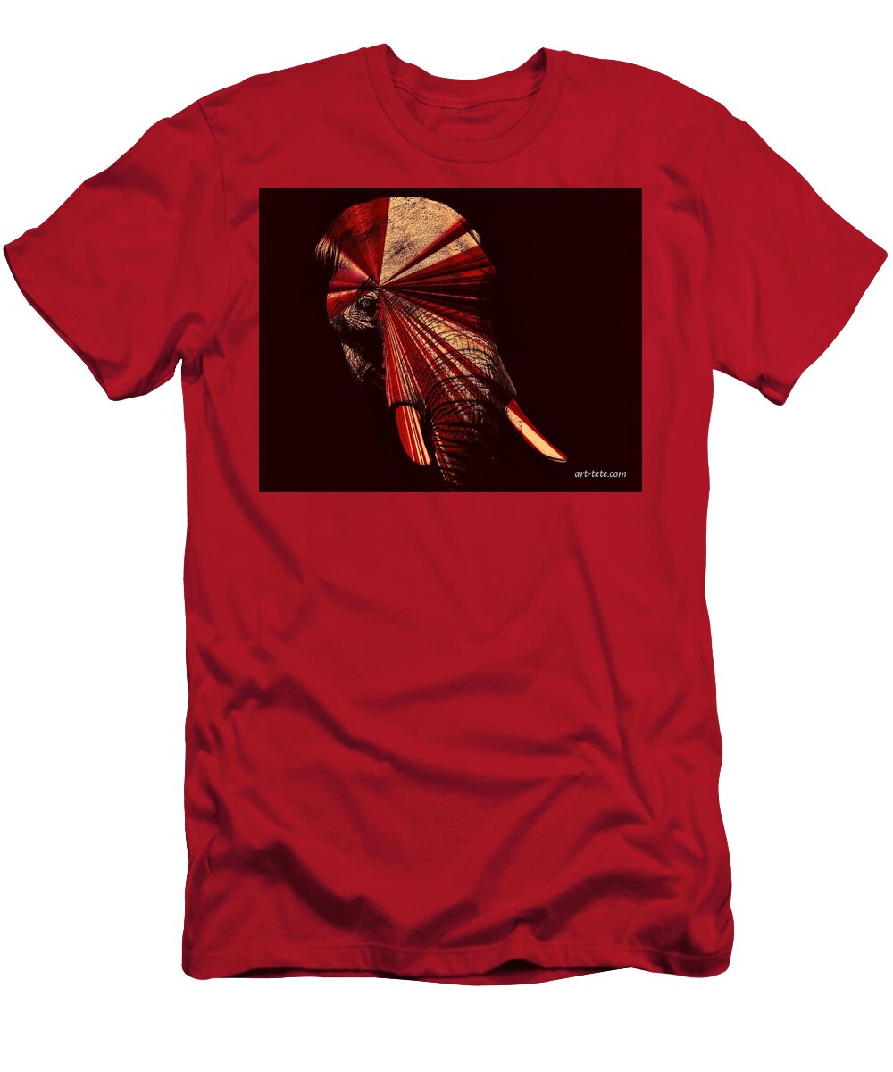 Crimson and Cream Dreaming 2 Baryona Billington T-Shirt