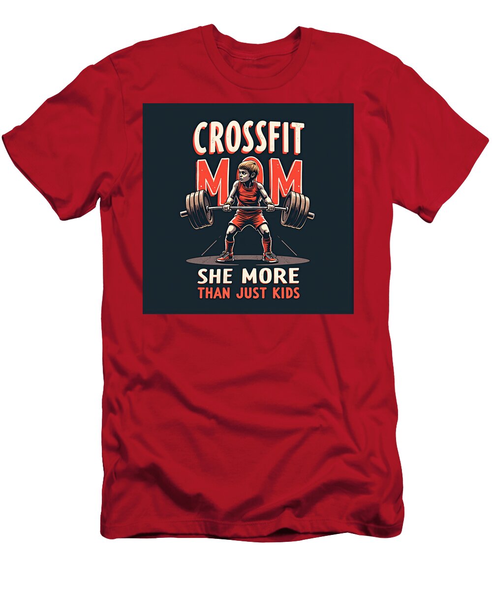 Crossfit Mom Empowerment Damien Vienna T-Shirt