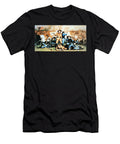Custers Last Stand At the Battle of Little Bighorn 25th June 1876 American School T-Shirt