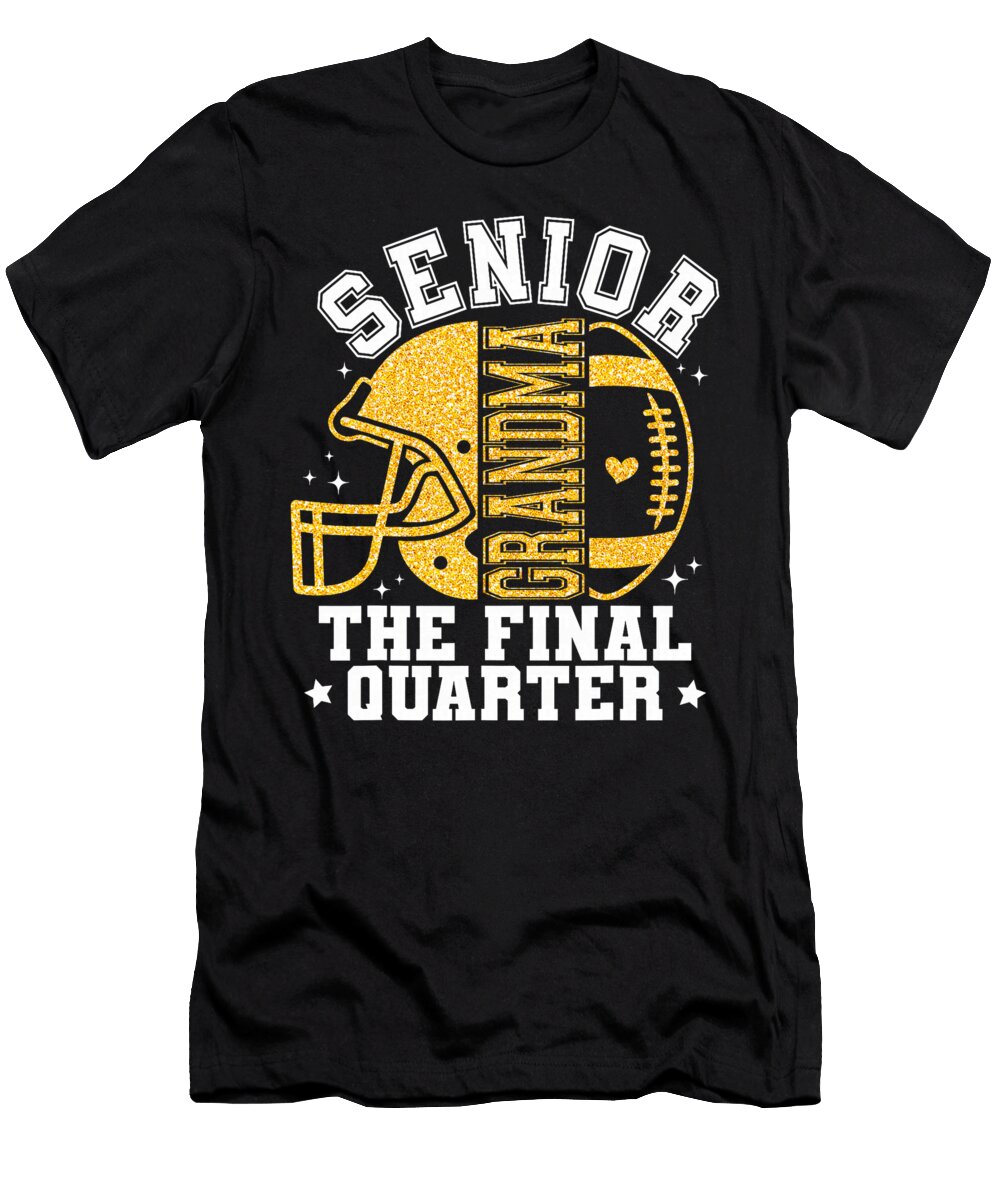 Cute Senior Football Grandma the Final Quarter Coami Tacti T-Shirt