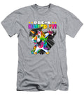 Dabbing Unicorn Prek Graduation Cap Gown Diploma Girls Black T-Shirt