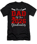 Dad Senior 2026 Proud Dad of Two 2026 Graduates Coami Tacti T-Shirt