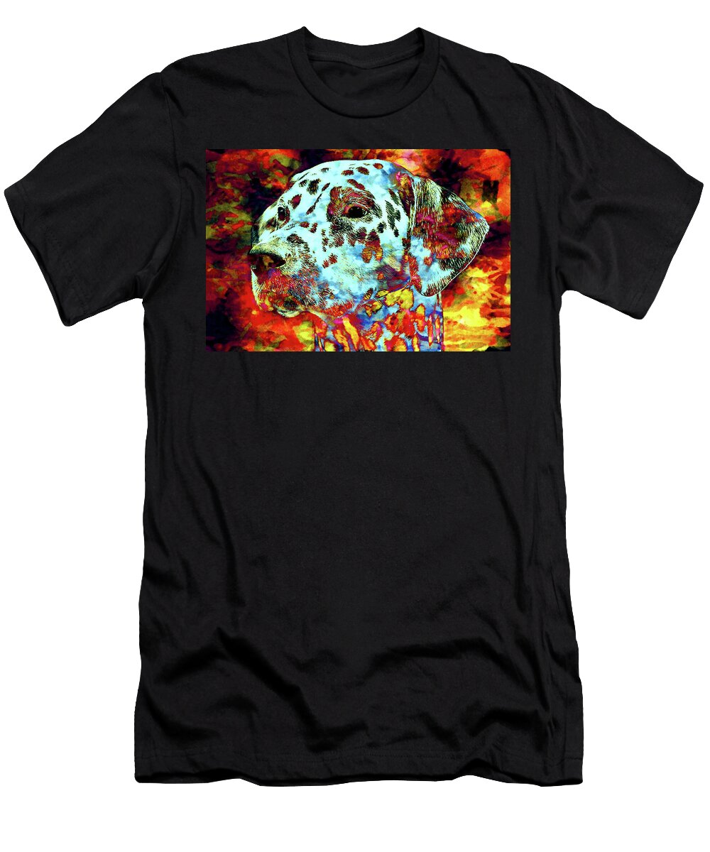 Dalmation Pop Susan Maxwell Schmidt T-Shirt