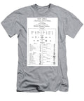 Daltons Table of Atomic Symbols Whispering Colors T-Shirt