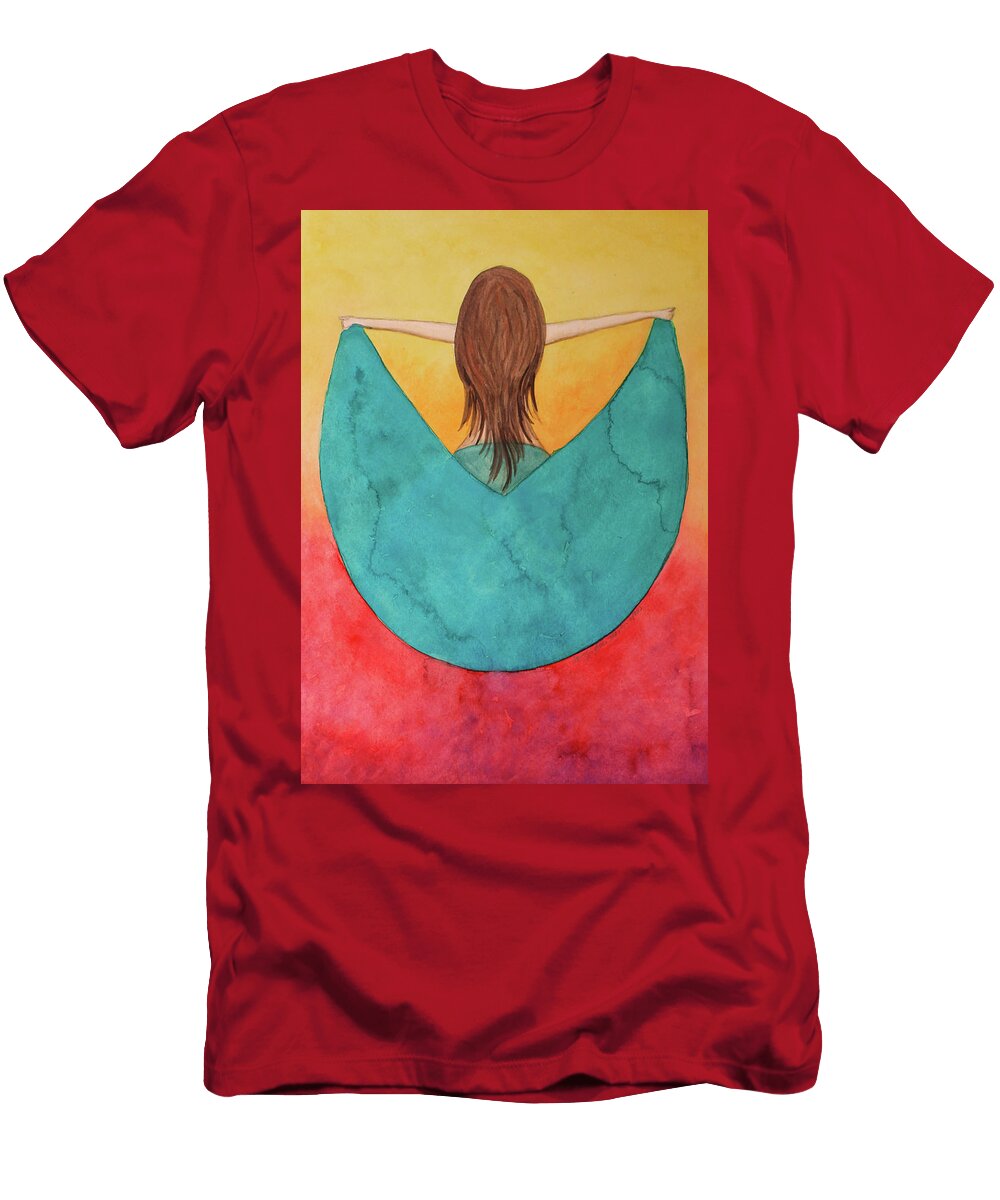 Dancer in the Green Dress Tammy Groves Thornton T-Shirt