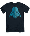 Darth Vader Star Wars Art Blue Navy Studio Grafiikka T-Shirt