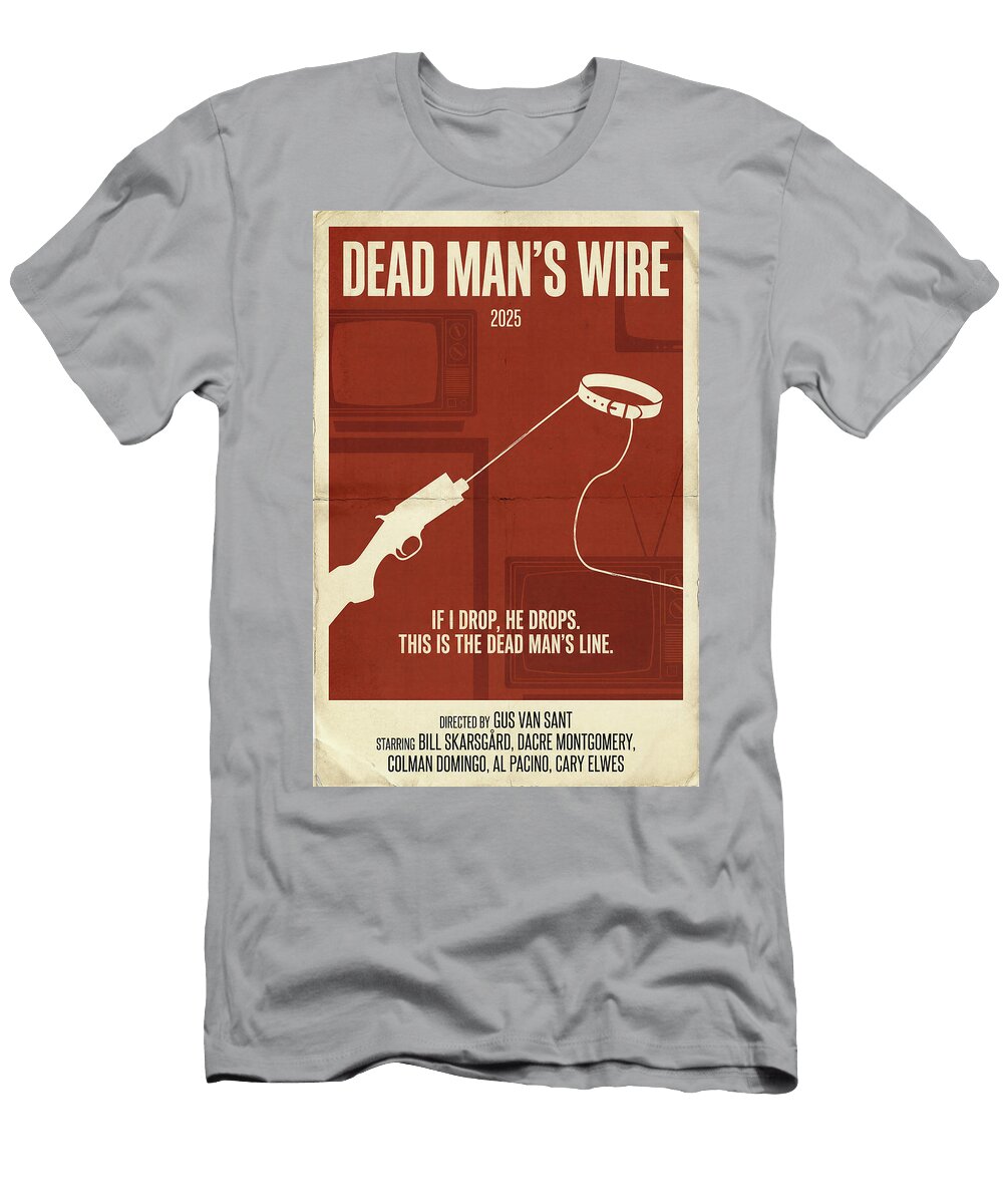 Dead Mans Wire Minimal Movie Poster Retro Film Poster Vintage 2025 Sampadart Gallery T-Shirt