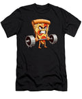 Deadlift Weightlifting Funny Fitness Workout Gym Pizza Lover Job T-Shirt