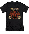 Deadlifts and Dragons Friend Friends Harvey Owen T-Shirt