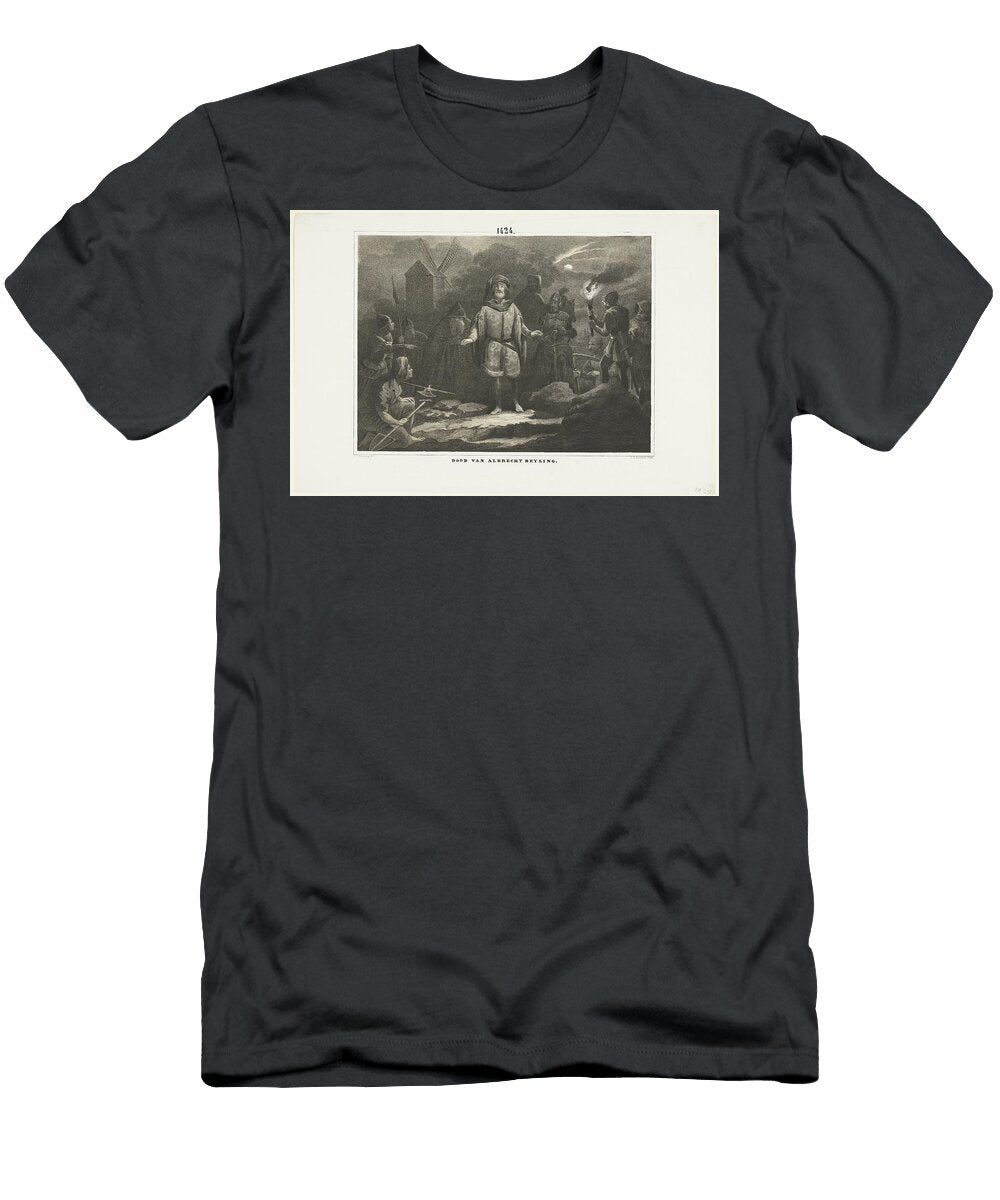 Death of Albrecht Beiling 1426 Albertus Anthonius Nunnink After Tieleman Cato Bruining 1853 Motionage Designs T-Shirt