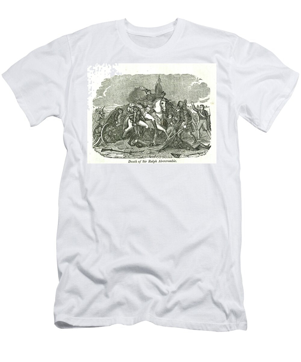 Death of Sir Ralph Abercrombie J1 Historic Illustrations T-Shirt