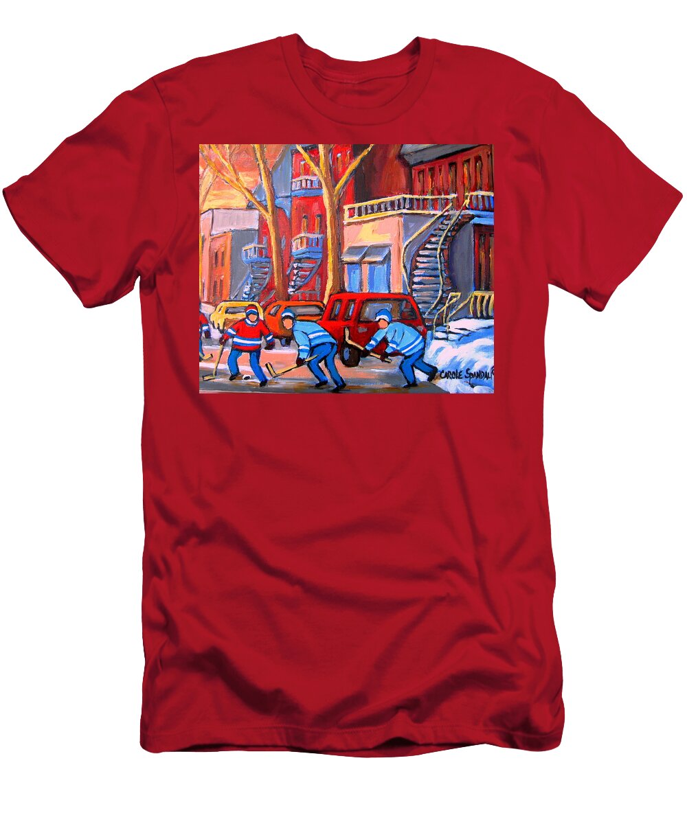Debullion Street Hockey Stars Carole Spandau T-Shirt