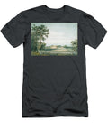 Dedham the Old Lecture House Seen Across Long Meadow From Black Brook Watercolor John Constable T-Shirt