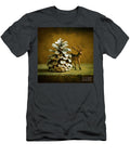 Deer Figurine and Christmas Pine Cones Decoration Bernard Jaubert T-Shirt