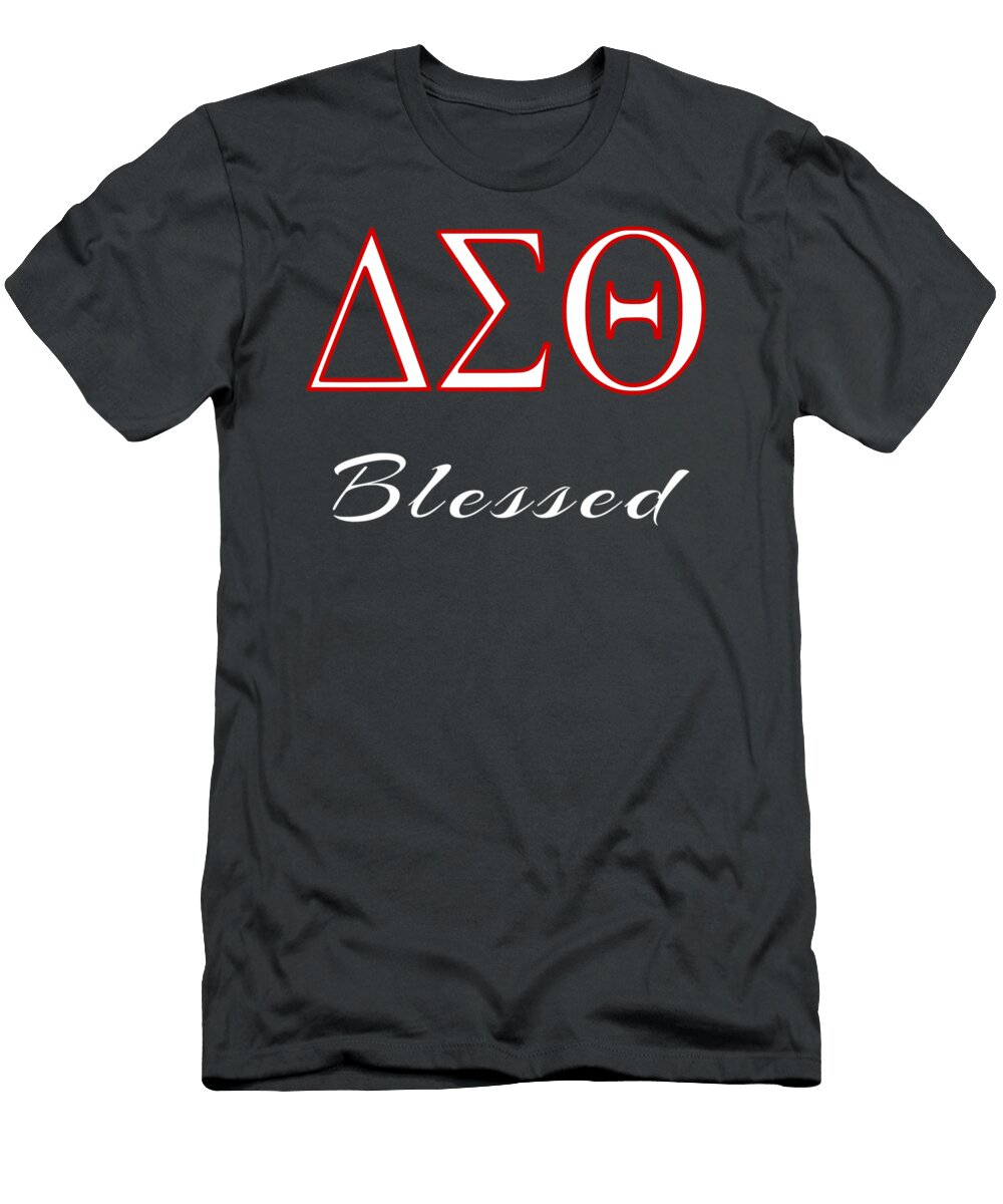 Delta Blessed Sorority Sigma Theta Paraphernalia Bruini Rukay T-Shirt