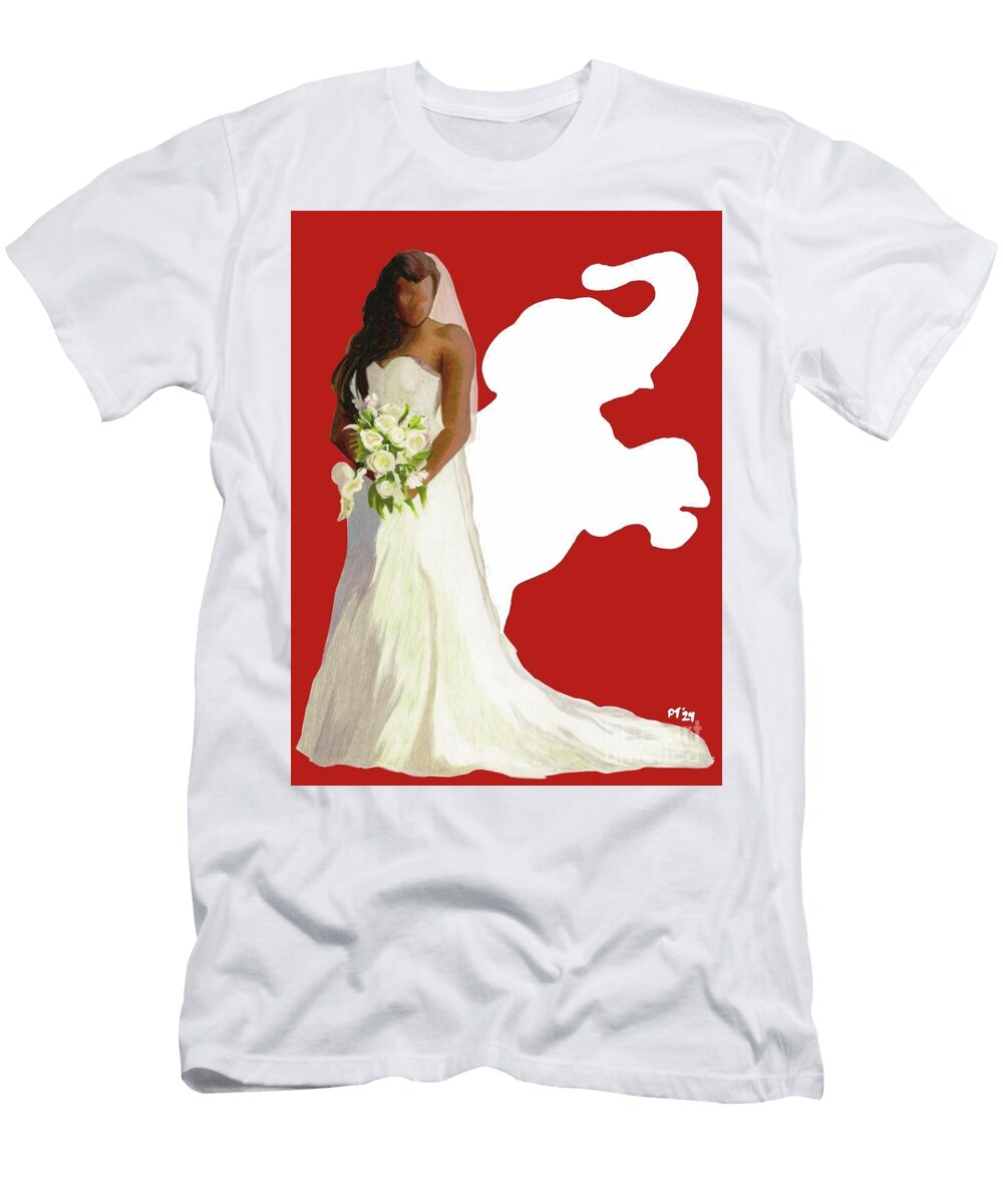 Delta Bride Red Philippe Thomas T-Shirt