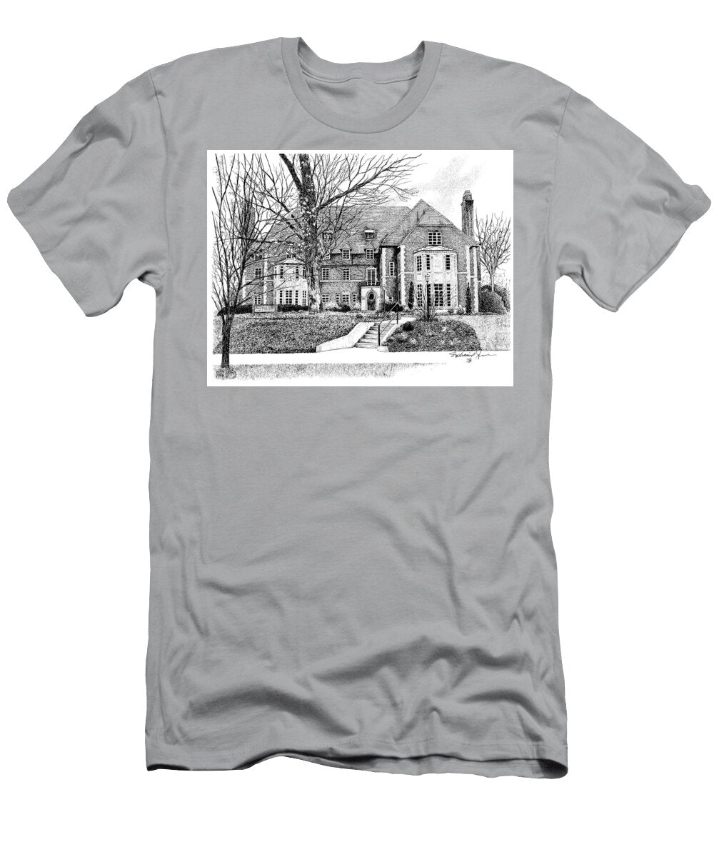 Delta Delta Delta Sorority House Indiana University Bloomington Indiana Stephanie Huber T-Shirt