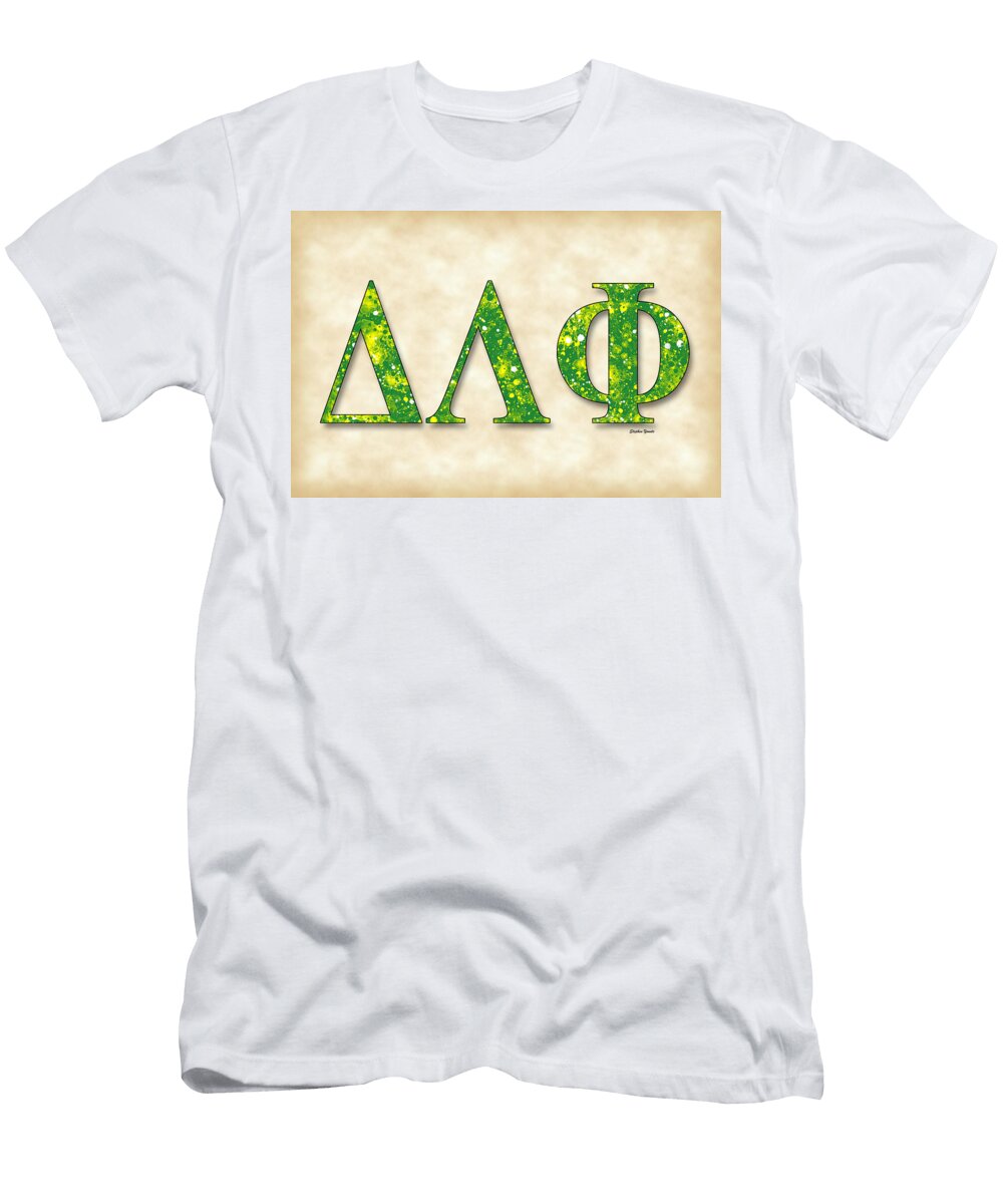 Delta Lambda Phi Parchment Stephen Younts T-Shirt