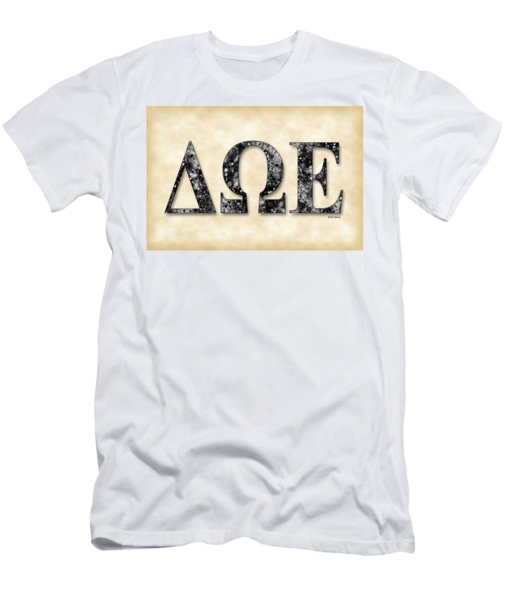 Delta Omega Epsilon Parchment Stephen Younts T-Shirt