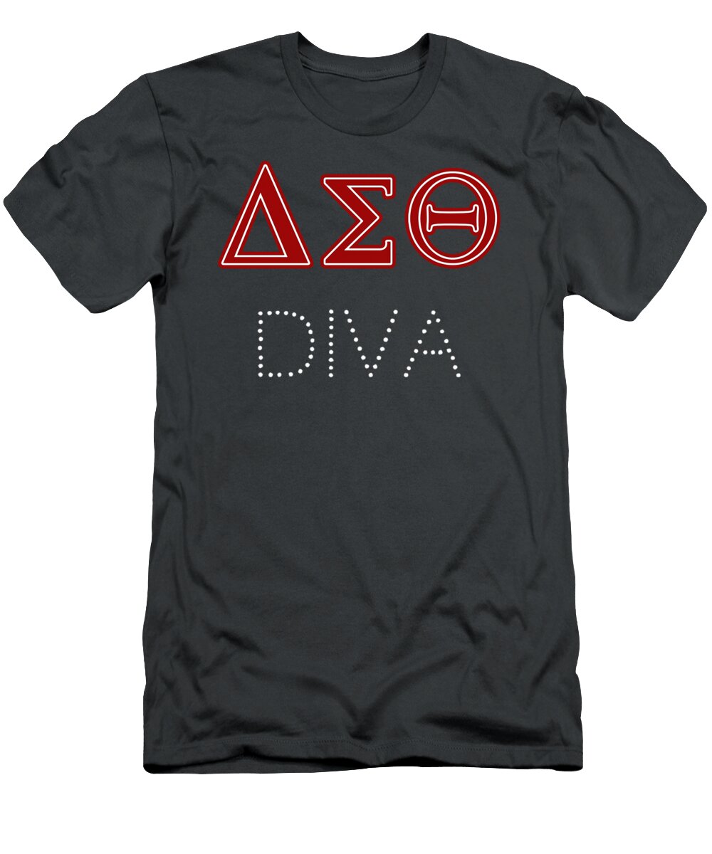 Delta Sigma Shirtdelta Diva Sorority Paraphernalias Bruini Rukay T-Shirt