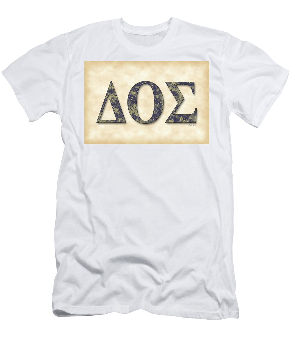 Delta Theta Sigma Parchment Stephen Younts T-Shirt