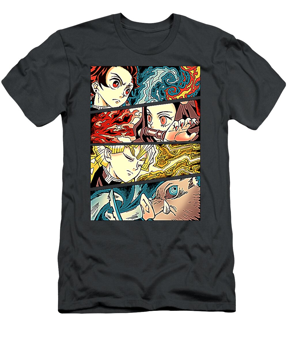Demon Heroes V2 Danh Lich Do T-Shirt