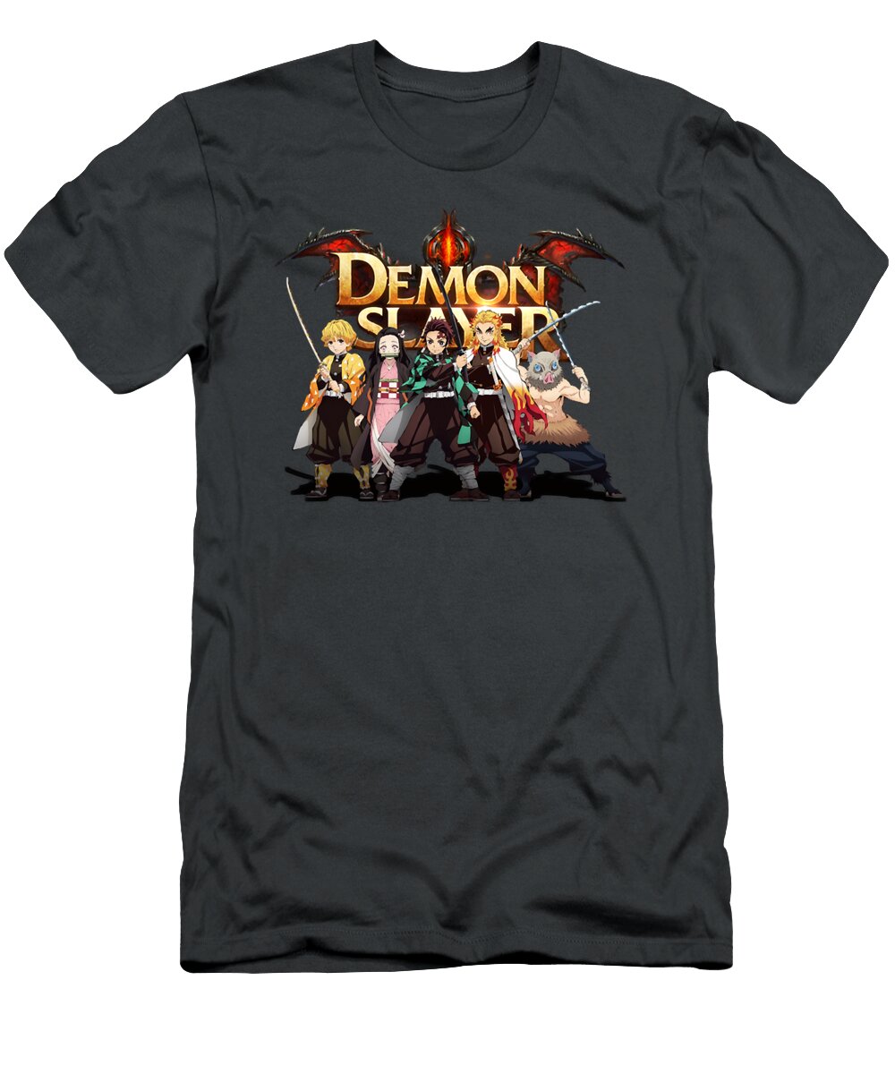 Demon Slayer Dragon Gioi Sinh Huynh T-Shirt