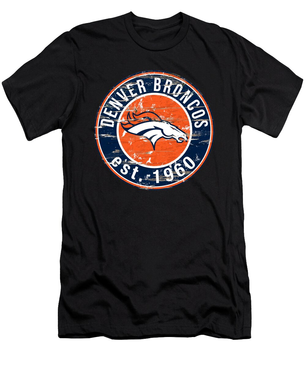 Denver Broncos Est 1960 Okasator Lonasa T-Shirt