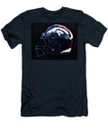 Denver Broncos Helmet Frozen in Time Fine Art Photography T-Shirt