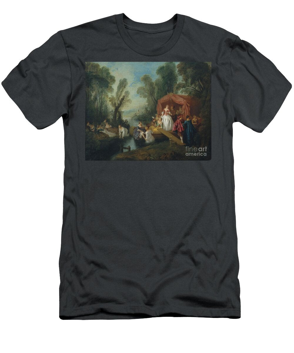 Departure for the Island of Cythera Jean Baptiste Joseph Pater T-Shirt
