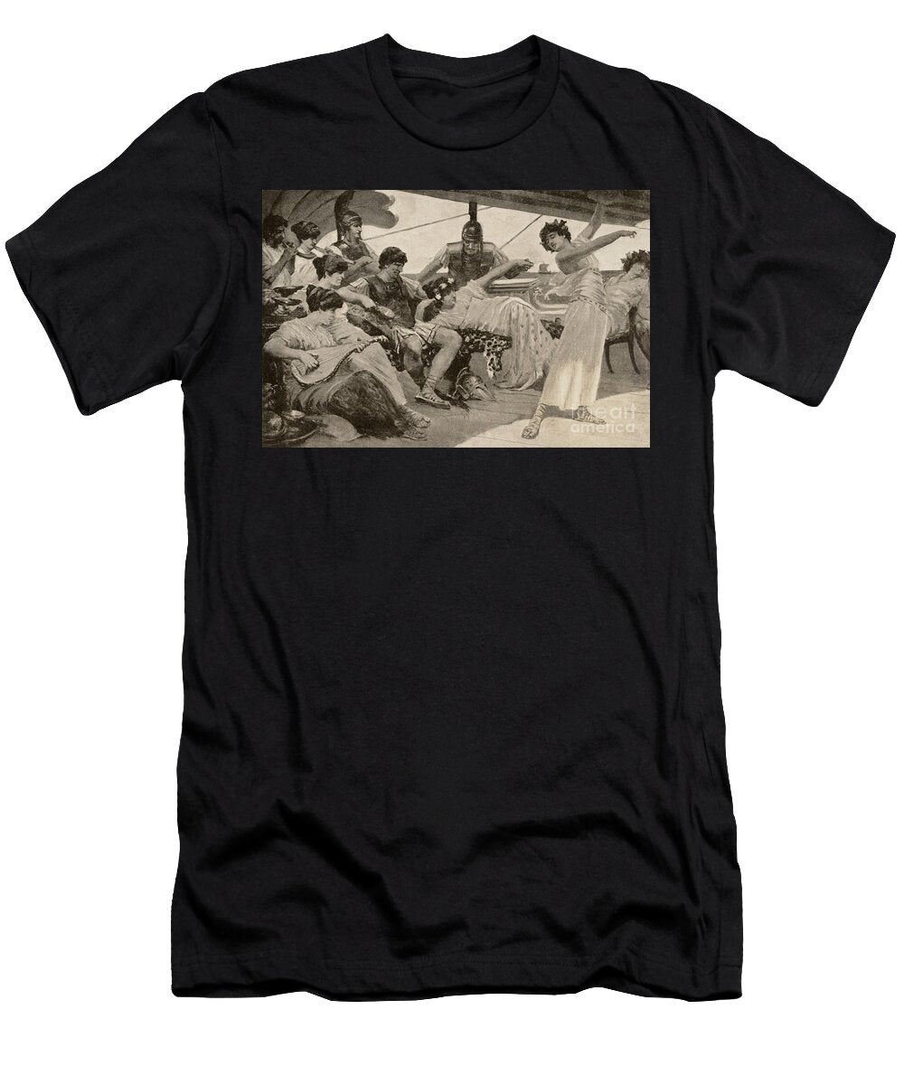 Depicting the Dissipated Habits of Chares of Athens Unknown Artist T-Shirt