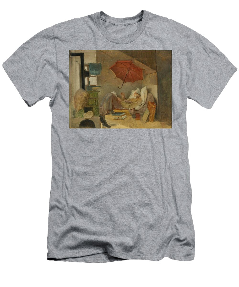 Der Arme Poet the Poor Poet Carl Spitzweg German T-Shirt