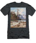 Der Durrensee Mit Dem Monte Cristallo Ampezzothal Art Georg Holub Czech T-Shirt